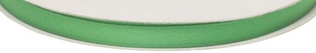 Groen dubbelzijdig satijnband 7 mm (ca. 30 m)