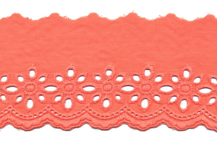 Broderie peach KATOEN 75 mm (ca. 13,5 m)