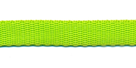 Tassenband 13 mm NEON groen (50 m)