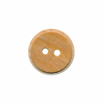 Hout-look knoop licht bruin 15 mm (ca. 50 stuks)