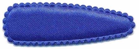 Haarkniphoesje satijn kobalt blauw 5 cm (ca. 100 stuks)