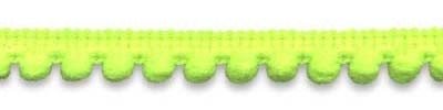 Bolletjesband NEON geel/groen 10 mm (ca. 32 meter)