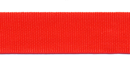 Biesband ca. 22 mm rood (100 m)