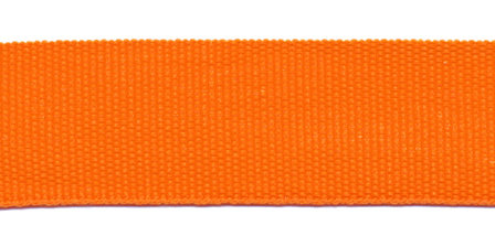 Biesband ca. 22 mm oranje (100 m)