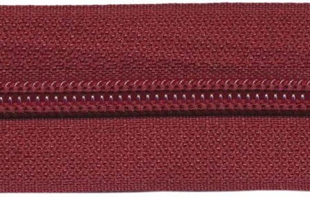 Nylon rits bordeaux #527 maat 5 (ca. 5 m)