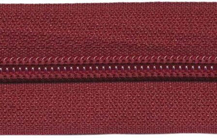 Nylon rits bordeaux #527 maat 5 (ca. 5 m)