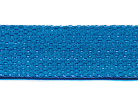 Polyester webbing 25 mm petrol COTTON-LOOK (ca. 50 m)