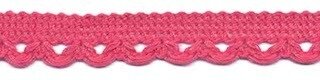 Sierband met lus-/schulprandje oud roze 12 mm (ca. 32 meter)