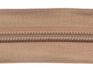 Nylon rits beige/zandkleurig #573 maat 5 (ca. 5 m)