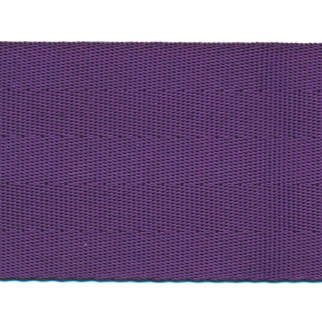 Tassenband autogordel-look 50 mm paars STEVIG (ca. 5 m)
