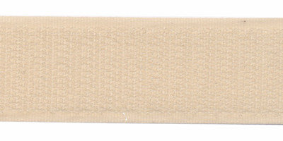 Klittenband 25 mm creme (ca. 25 m) - haak