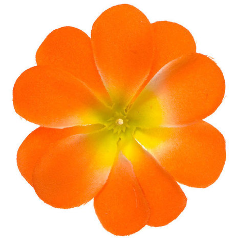 Zomerse bloem oranje ca. 7 cm (10 stuks)