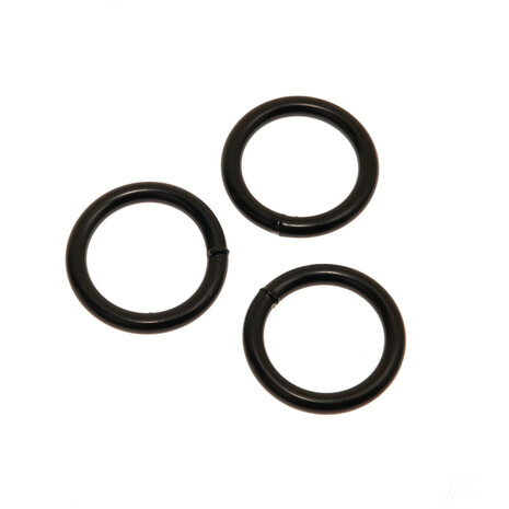 Metalen O-ring ZWART gelast 20 x 3,5 mm (1 stuk)