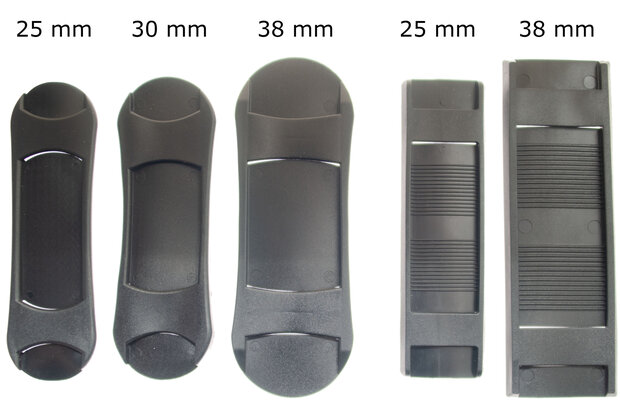 Overzicht schouder pads