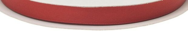 Rood dubbelzijdig satijnband 10 mm (ca. 30 m)