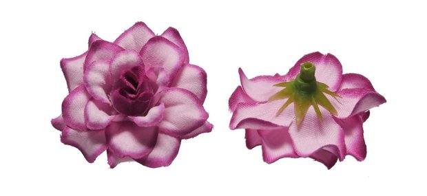 Roos cyclaam-roze stof ca. 4,5 cm (10 stuks)