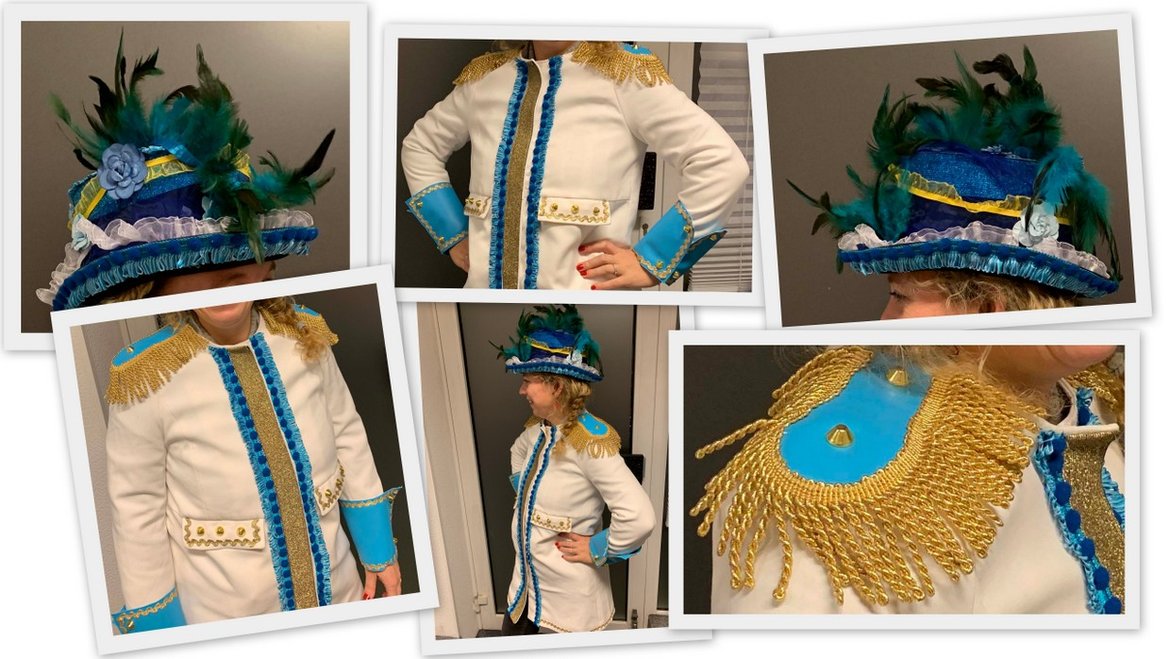 Carnavalsjas en -hoed Carnavalsjas en -hoed