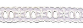 Broderie om bandje doorheen te vlechten wit 20 mm TS02440 (ca. 13,5 m) Broderie om bandje doorheen te vlechten wit 20 mm TS02440 (ca. 13,5 m)
