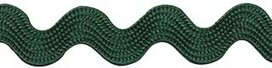 Flessen groen zig-zag band 10 mm (ca. 16 meter) Flessen groen zig-zag band 10 mm (ca. 16 meter)