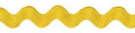 Geel zig-zag band 7 mm (ca. 32 meter) Geel zig-zag band 7 mm (ca. 32 meter)