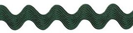 Flessengroen zig-zag band 7 mm (ca. 32 meter) Flessengroen zig-zag band 7 mm (ca. 32 meter)