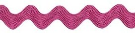 Fuchsia zig-zag band 7 mm (ca. 32 meter) Fuchsia zig-zag band 7 mm (ca. 32 meter)