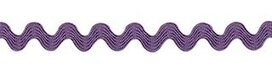 Paars zig-zag band 4 mm (ca. 32 meter) Paars zig-zag band 4 mm (ca. 32 meter)