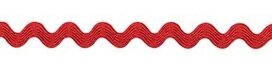 Rood zig-zag band 4 mm (ca. 32 meter) Rood zig-zag band 4 mm (ca. 32 meter)