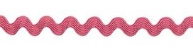 Oud roze zig-zag band 4 mm (ca. 32 meter) Oud roze zig-zag band 4 mm (ca. 32 meter)