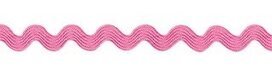 Roze zig-zag band 4 mm (ca. 32 meter) Roze zig-zag band 4 mm (ca. 32 meter)