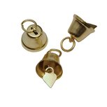 Klokvormige belletjes goudkleurig 13 mm (ca. 25 stuks) Klokvormige belletjes goudkleurig 13 mm (ca. 25 stuks)