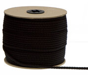 Katoenen koord zwart 7 mm (ca. 50 m) Katoenen koord zwart 7 mm (ca. 50 m)