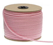 Katoenen koord roze 3 mm (ca. 100 m) Katoenen koord roze 3 mm (ca. 100 m)