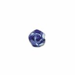 Roosje geruit donker blauw-wit 10 mm (ca. 25 stuks) Roosje geruit donker blauw-wit 10 mm (ca. 25 stuks)
