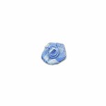 Roosje geruit licht blauw-wit 10 mm (ca. 25 stuks) Roosje geruit licht blauw-wit 10 mm (ca. 25 stuks)
