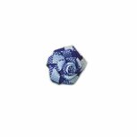 Roosje geruit donker blauw-wit 15 mm (ca. 25 stuks) Roosje geruit donker blauw-wit 15 mm (ca. 25 stuks)