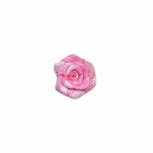 Roosje geruit roze-wit 15 mm (ca. 25 stuks) Roosje geruit roze-wit 15 mm (ca. 25 stuks)