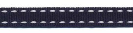 Donker blauw-wit stippel grosgrain/ribsband 10 mm (ca. 25 m) Donker blauw-wit stippel grosgrain/ribsband 10 mm (ca. 25 m)