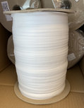 Wit KATOENEN keperband 10 mm (ca. 1000 m) Wit KATOENEN keperband 10 mm (ca. 1000 m)