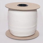 Wit katoenen biaisband gevouwen 20mm (ca. 100 meter) Wit katoenen biaisband gevouwen 20mm (ca. 100 meter)