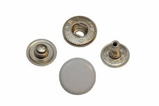 Drukker wit 12 mm, type VT5 (ca. 25 stuks) Drukker wit 12 mm, type VT5 (ca. 25 stuks)