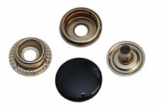 Drukker donker blauw 15 mm, type 4-7 (ca. 25 stuks) Drukker donker blauw 15 mm, type 4-7 (ca. 25 stuks)