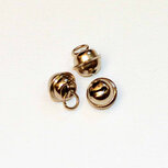 Ronde belletjes zilverkleurig 11 mm (ca. 25 stuks) Ronde belletjes zilverkleurig 11 mm (ca. 25 stuks)