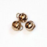 Ronde belletjes zilverkleurig 13 mm (ca. 25 stuks) Ronde belletjes zilverkleurig 13 mm (ca. 25 stuks)