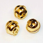 Ronde belletjes goudkleurig 20 mm (ca. 25 stuks) Ronde belletjes goudkleurig 20 mm (ca. 25 stuks)
