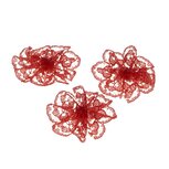 Kanten rozet rood ca. 32 mm (ca. 25 stuks) Kanten rozet rood ca. 32 mm (ca. 25 stuks)