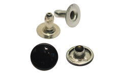 Holniet zwart 9 mm (ca. 500 sets) Holniet zwart 9 mm (ca. 500 sets)