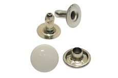 Holniet wit 9 mm (ca. 500 sets) Holniet wit 9 mm (ca. 500 sets)