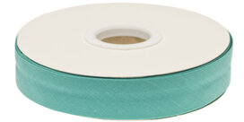 Appelblauwzeegroen (#27) gevouwen biaisband 20 mm (20 meter) Appelblauwzeegroen (#27) gevouwen biaisband 20 mm (20 meter)