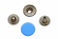 Drukker blauw 12 mm, type VT5 (ca. 25 stuks) Drukker blauw 12 mm, type VT5 (ca. 25 stuks)